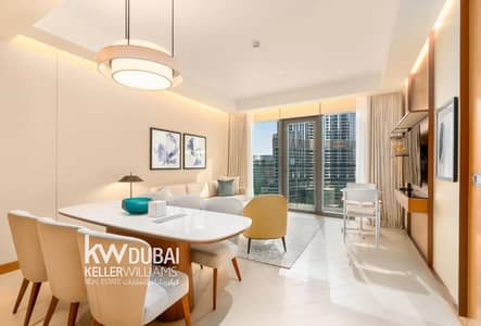 3 Bedroom Apartment for Rent in Downtown Dubai, Dubai - SKYLINE VIEW | FURNISHED | VACANT