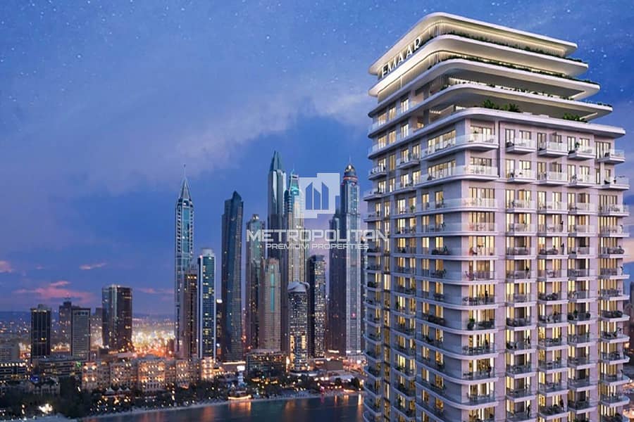 Appartement in Dubai Harbour,Emaar Beachfront,Seapoint,Seapoint Tower 1, 2 slaapkamers, 5118888 AED - 16086444 Appartement in Dubai Harbour,Emaar Beachfront,Seapoint,Seapoint Tower 1, 2 slaapkamers, 5118888 AED - 16086444