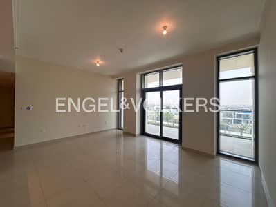 2 Bedroom Apartment for Rent in Dubai Hills Estate, Dubai - Villa View | Vacant | Low floor