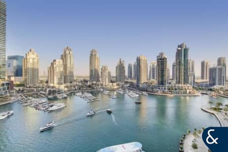 2 Bedroom Apartment for Rent in Dubai Marina, Dubai - Two Bed | Furnished | Marina View | Low Floor