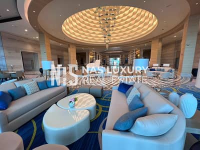 4 Bedroom Flat for Rent in The Marina, Abu Dhabi - Ultra-Luxury 4BR + Maid | Fully Furnished | Full sea view