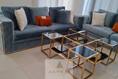 2 Bedroom Flat for Rent in Ajmal Makan City - Sharjah Waterfront, Sharjah - Ready To Move | Fully Furnished 2-BR | Sea & Pool Access