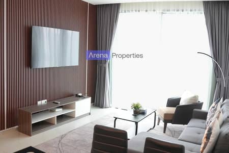1 habitación Apartamento para en Alquiler en Sobha Hartland, Dubai - living2. jpg 1 habitación Apartamento para en Alquiler en Sobha Hartland, Dubai - living2. jpg