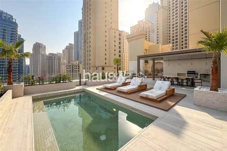 4 Bedroom Penthouse for Sale in Jumeirah Beach Residence (JBR), Dubai - Dream Penthouse | Private Pool | Marina View