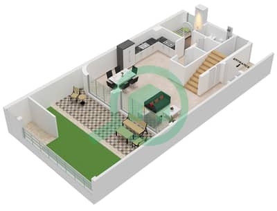 The Mayfair - Plano de planta de 3 habitaciones Apartamento Tipo A(M)
