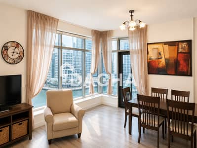 2 Bedroom Flat for Rent in Dubai Marina, Dubai - Marina View | Furnished | Upgraded