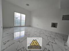 A spacious one-bedroom apartment with a balcony in Al Rashidiya 2, next to the Ladies' Park and close to all services and main roads.