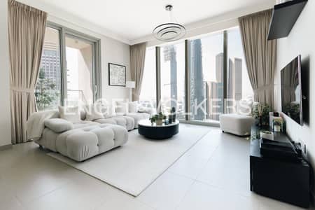 2 Bedroom Flat for Sale in Downtown Dubai, Dubai - High-End Furnished | High Floor | Vacant Soon