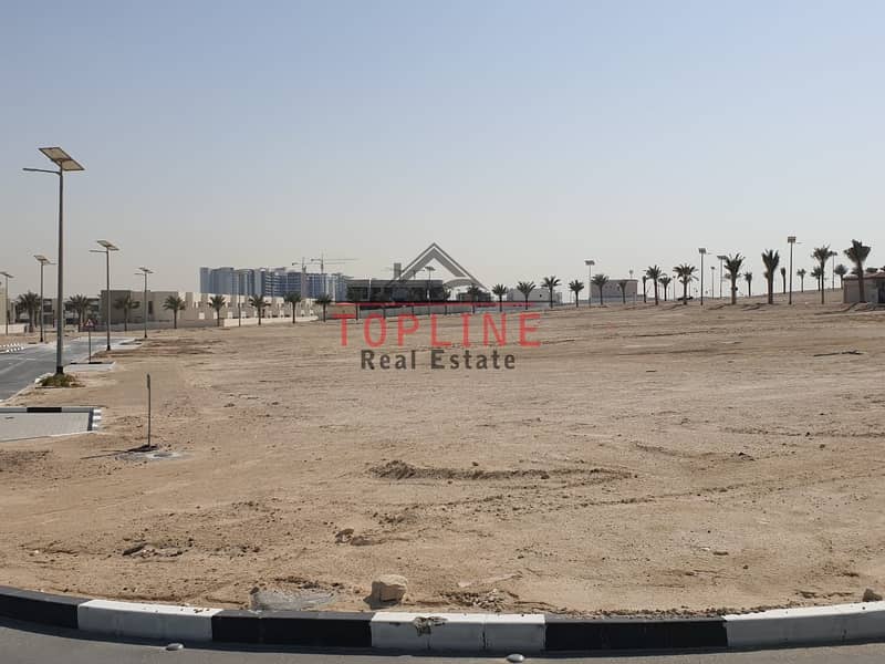 3 sides corner Plot For Sale - Al Furjan