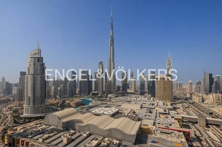 2 Bedroom Apartment for Sale in Downtown Dubai, Dubai - Burj Khalifa View | Vacant | Direct Mall Access.