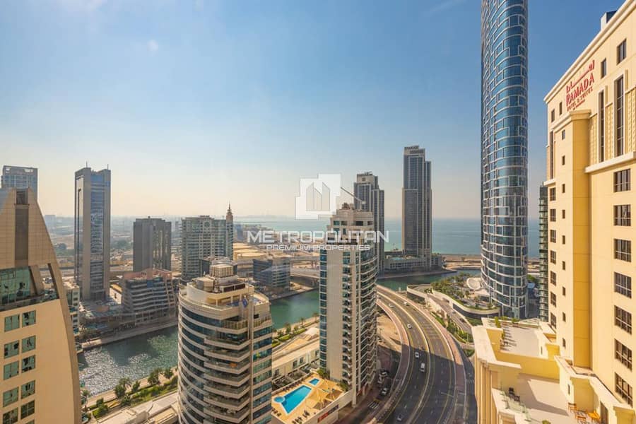 طابق متوسط | إطلالة على المارينا | موقع متميز في "جي بي آر" (JBR) طابق متوسط | إطلالة على المارينا | موقع متميز في "جي بي آر" (JBR)