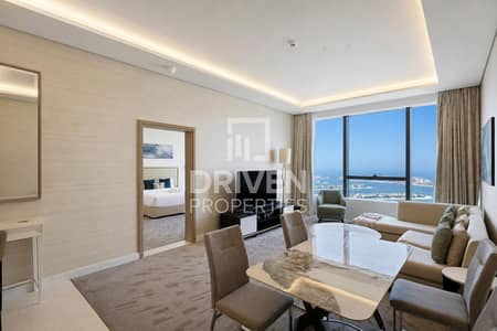 1 habitación Apartamento para en Alquiler en Palm Jumeirah, Dubai - Apartamento en Palm Jumeirah，The Palm Tower, 1 dormitorio, 235000 AED - 16096854