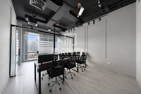 Office for Rent in Business Bay, Dubai - Skyline View | Glass Partition | Fitted and Vacant Office for Rent in Business Bay, Dubai - Skyline View | Glass Partition | Fitted and Vacant