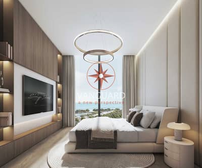 1 habitación Apartamento para en Venta en Al Seanneeah, Umm Al Quwain - Bedroom. jpg