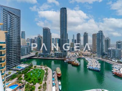 3 Bedroom Flat for Rent in Dubai Marina, Dubai - 12 Payments | Full Marina View | Upgraded 3 Bedroom Flat for Rent in Dubai Marina, Dubai - 12 Payments | Full Marina View | Upgraded