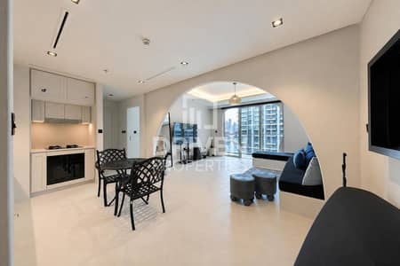 Appartement de 1 chambre à à louer à Dubai Harbour, Dubai - Appartement à Dubai Harbour，Emaar Beachfront，Palace Beach Residence，Palace Beach Residence Tower 1, 1 chambre, 109888 AED - 16097569