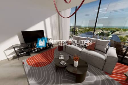 2 Bedroom Apartment for Sale in Saadiyat Island, Abu Dhabi - 2BR+MAID | CORNER UNIT | OPEN PARTIAL SEA VIEW