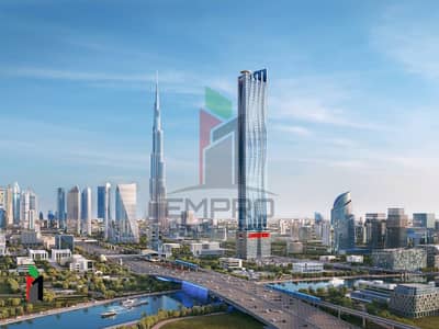1 Bedroom Apartment for Sale in Business Bay, Dubai - 1 BHK + Office l City/Canal View l Most Elegant