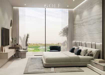 2 Camere Appartamento in vendita a Dubai Sports City, Dubai - Golf Place- 1BHK- master bedroom 02. jpg 2 Camere Appartamento in vendita a Dubai Sports City, Dubai - Golf Place- 1BHK- master bedroom 02. jpg