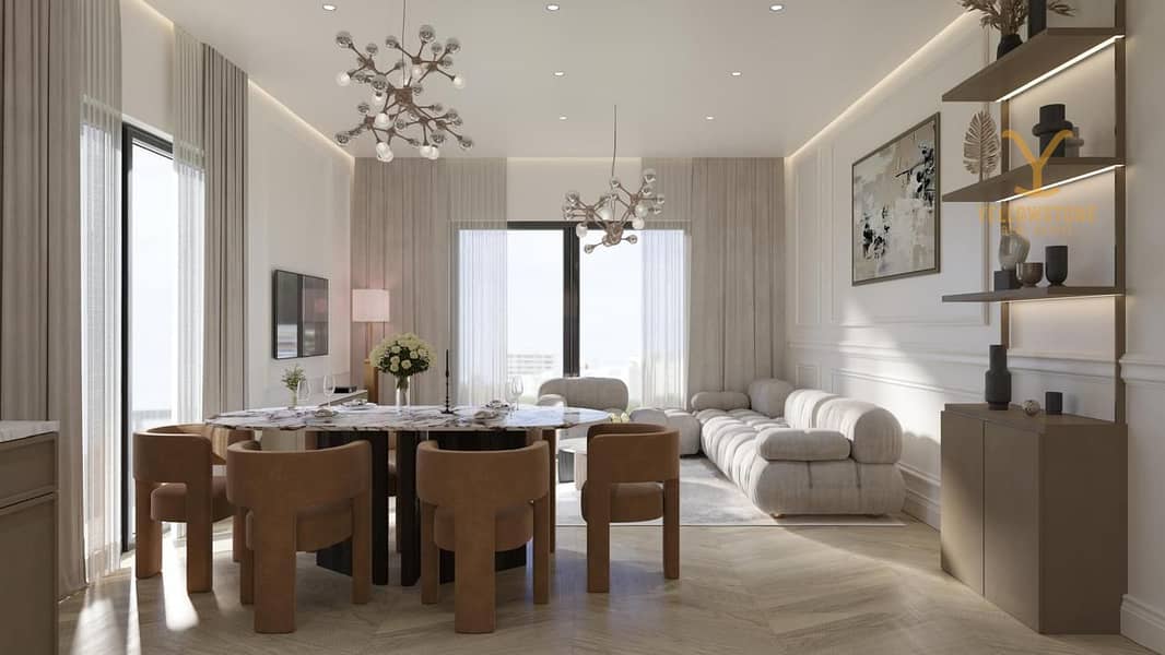 High Floor 1BR | Fully Furnished | Open View | Handover Soon - Image 8