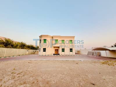 7 Bedroom Villa for Rent in Zakhir, Al Ain - Private Huge Yard |Outside Kitchen|Near University