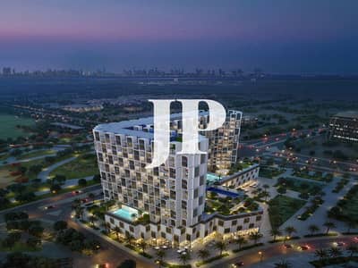 1 Camera Appartamento in vendita a Al Jaddaf, Dubai - Aerial view4 copy. jpg