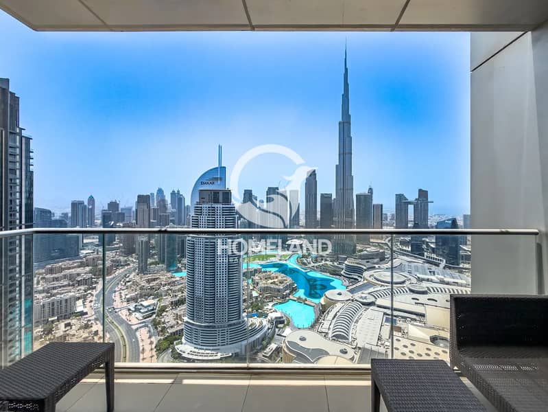 High floor | Furnished | Burj Khalifa View High floor | Furnished | Burj Khalifa View