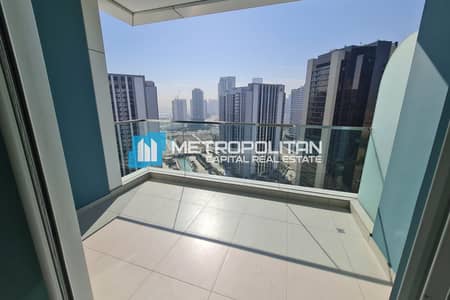 1 Bedroom Flat for Sale in Al Reem Island, Abu Dhabi - 1BR With Balcony | High Floor | Canal View