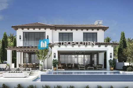 5 Bedroom Villa for Sale in Al Hudayriat Island, Abu Dhabi - Single Row 5BR | Type 3 | Sea View | 25m Elevation