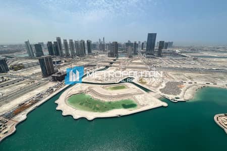 3 Bedroom Flat for Sale in Al Reem Island, Abu Dhabi - Canal View | High Floor | Vacant | 3 BHK with Maid