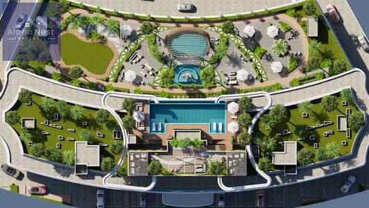 阿尔扬街区, 迪拜 2 卧室公寓待租 - 8 TOP VIEW 1. jpg 阿尔扬街区, 迪拜 2 卧室公寓待租 - 8 TOP VIEW 1. jpg