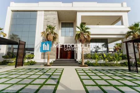 6 Bedroom Villa for Sale in Yas Island, Abu Dhabi - Canal View|Corner 6BR+Maids|Private Pool|Type 6A