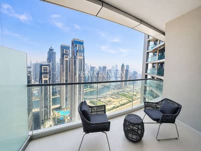 1 Bedroom Flat for Sale in Business Bay, Dubai - 1BR + Study Room | Fully Furnished | Canal View 1 Bedroom Flat for Sale in Business Bay, Dubai - 1BR + Study Room | Fully Furnished | Canal View