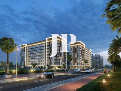 2 Schlafzimmer Wohnung zum zum Verkauf in Dubai Studio City, Dubai - Studio City 8-9_Facade Road View_02. jpg