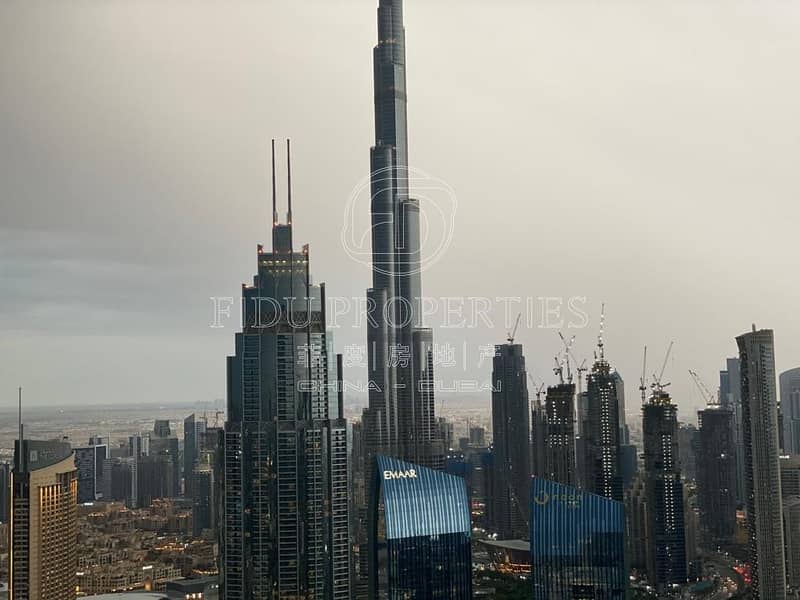 Full Burj Khalifa View | Fully Furnished | Vacant