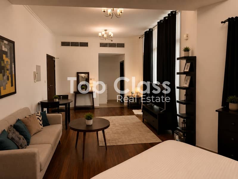 Furnished Studio | Pool & Gym | Prime Location Furnished Studio | Pool & Gym | Prime Location