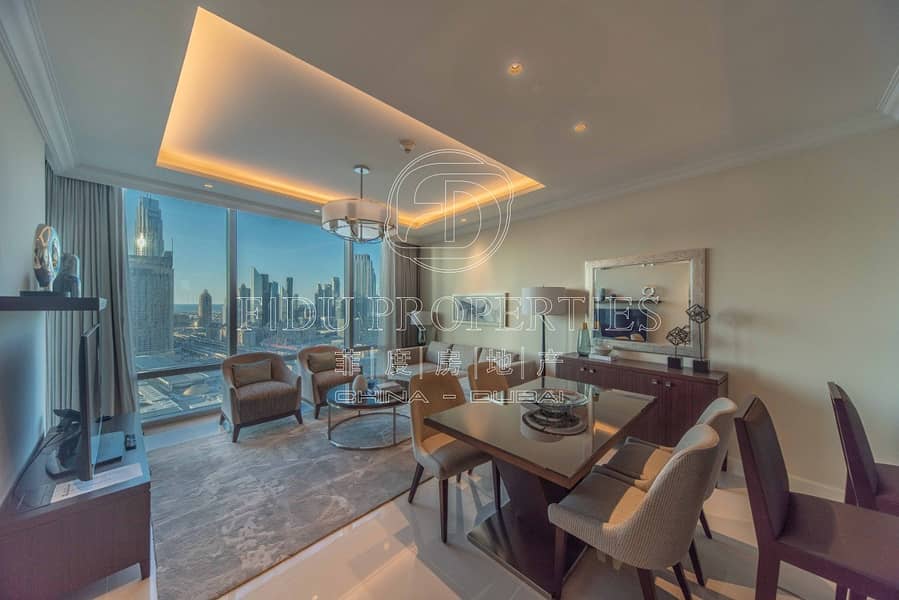 Burj Khalifa View | Luxurious apartment | Rented