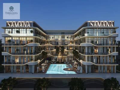 2 Bedroom Flat for Sale in Dubai Industrial City, Dubai - dic-elevationfrontnight. jpg