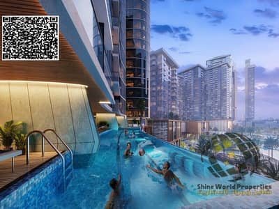 2 Cпальни Апартамент Продажа в Аль Алиа, Аджман - Infinity POOL -1. jpg 2 Cпальни Апартамент Продажа в Аль Алиа, Аджман - Infinity POOL -1. jpg