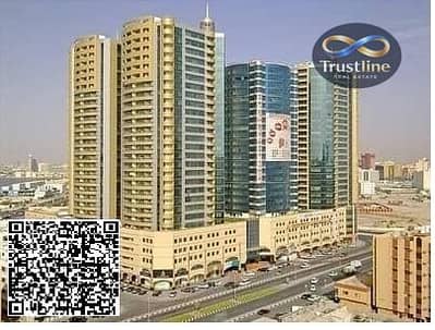 شقة 2 غرفة نوم للايجار في عجمان وسط المدينة، عجمان - Horizon Tower. jpg
