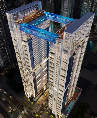 5 Schlafzimmer Wohnung zum zum Verkauf in Jumeirah Lake Towers (JLT), Dubai - Nightaerial4k. webp 5 Schlafzimmer Wohnung zum zum Verkauf in Jumeirah Lake Towers (JLT), Dubai - Nightaerial4k. webp