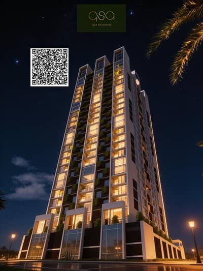 Appartement de 2 chambres à à vendre à Emirates City, Ajman - tower pic. jpeg