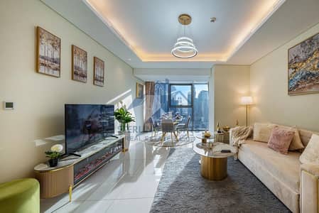2 Bedroom Flat for Rent in Business Bay, Dubai - Luxury Furnished |Full Burj View |Walk to Metro
