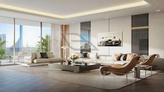 2 Slaapkamers Appartement te Koop in Meydan, Dubai - Living_ CAM01 DAY JPEG. jpg 2 Slaapkamers Appartement te Koop in Meydan, Dubai - Living_ CAM01 DAY JPEG. jpg