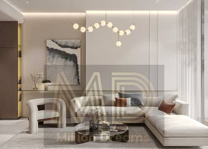 1 habitación Apartamento para en Venta en Majan, Dubai - Living 02. jpg