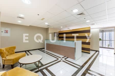 Office for Rent in Jumeirah Lake Towers (JLT), Dubai - Corner Office | Balcony Area | Fully Furnished Office for Rent in Jumeirah Lake Towers (JLT), Dubai - Corner Office | Balcony Area | Fully Furnished
