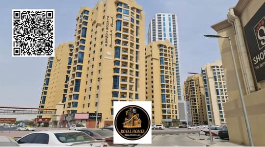 شقة 1 غرفة نوم للايجار في عجمان وسط المدينة، عجمان - AL KHOR TOWERS B2 603. jpg