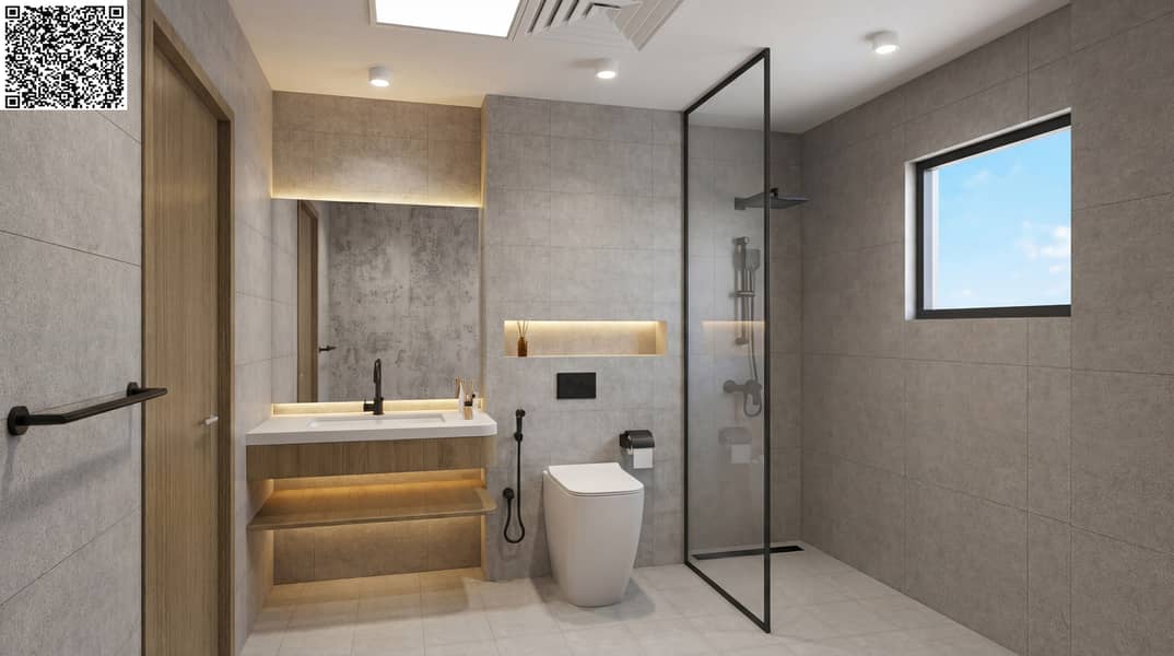 11 AMWAJ_3BR-Master bathroom. jpeg
