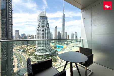 1 Bedroom Apartment for Sale in Downtown Dubai, Dubai - Full Burj View | Vacant | High Floor | Luxurious