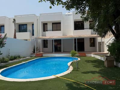 5 Bedroom Villa for Rent in Jumeirah, Dubai - Fully Renovated | Burj Khalifa View | Vacant 5 Bedroom Villa for Rent in Jumeirah, Dubai - Fully Renovated | Burj Khalifa View | Vacant